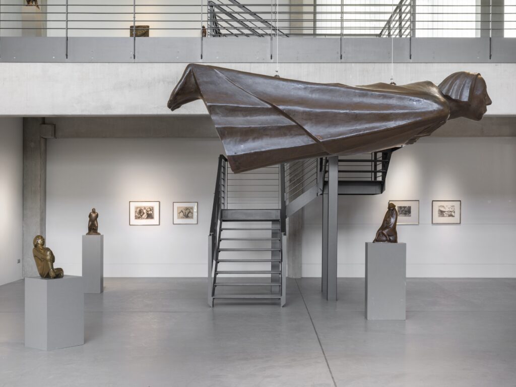 Noack Galerie: Ausstellungsansicht „Ernst Barlach zum 150. Geburtstag“, 2022. Foto: Roman März